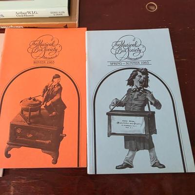 LOT 134F: Vintage Collection of Mechanical Music Box Journals & Music Box/Instrument Repair Instructional Books