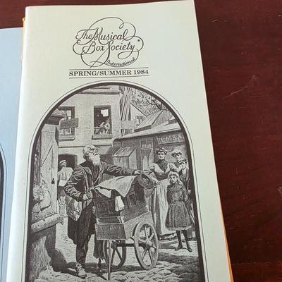 LOT 134F: Vintage Collection of Mechanical Music Box Journals & Music Box/Instrument Repair Instructional Books