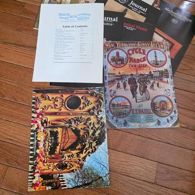 LOT 134F: Vintage Collection of Mechanical Music Box Journals & Music Box/Instrument Repair Instructional Books