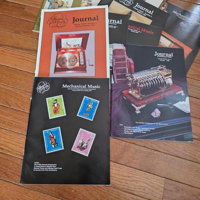 LOT 134F: Vintage Collection of Mechanical Music Box Journals & Music Box/Instrument Repair Instructional Books