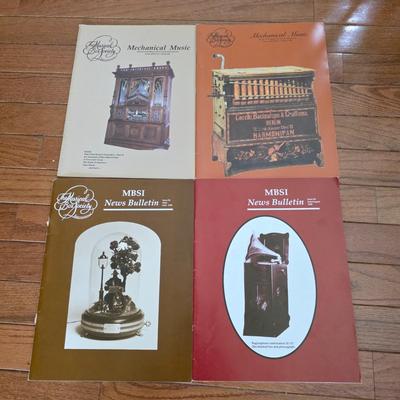 LOT 134F: Vintage Collection of Mechanical Music Box Journals & Music Box/Instrument Repair Instructional Books