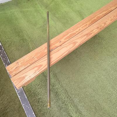 LOT 135Y: Antique/Vintage Brass Full Size Bed