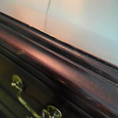 LOT 136Y: Vintage Councill Craftsmen Chippendale Style Mahagony Eight-Drawer Chest