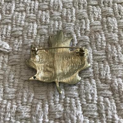 Enamel Fall Brooch