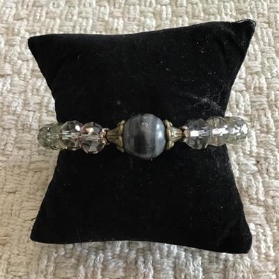 Smokey Quartz crystal bracelet