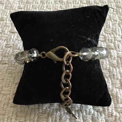 Smokey Quartz crystal bracelet