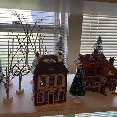 Sale Photo Thumbnail #106: Dept 56 Houses, Trees, more