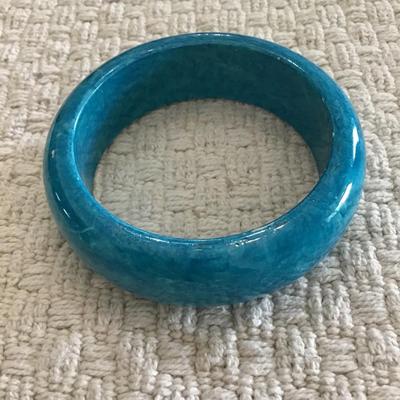 Turquoise bangle bracelet