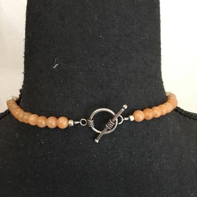 Beautiful really nice gemstone healing stone necklace