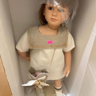 Sale Photo Thumbnail #120: Collectible Dolls made of Hard Plastic 
Two Girls