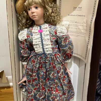 Sale Photo Thumbnail #133: Two Porcelain Dolls