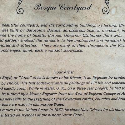 Antique Slate Vieux Carre New Orleans by Archie Boyd