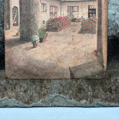 Antique Slate Vieux Carre New Orleans by Archie Boyd