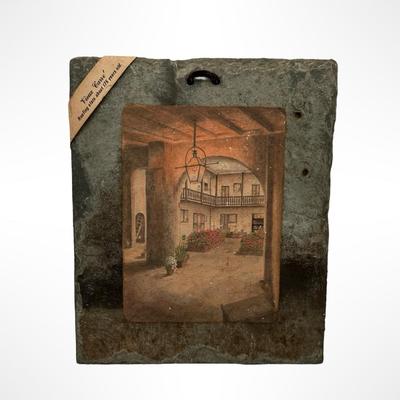 Antique Slate Vieux Carre New Orleans by Archie Boyd