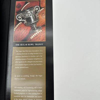Sugar Bowl 75th Anniversary Book in Zippered Binder