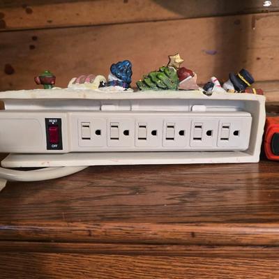 Christmas power strip