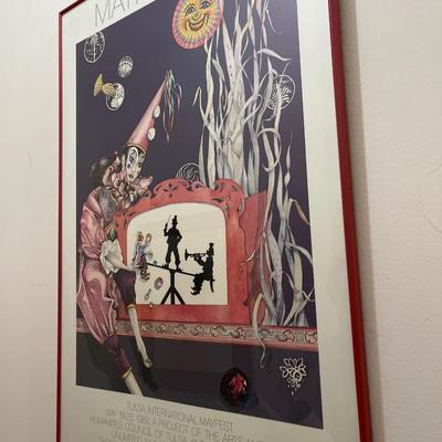 Sale Photo Thumbnail #179: Vintage Mayfest and October Fest posters.
Two framed and three posters.