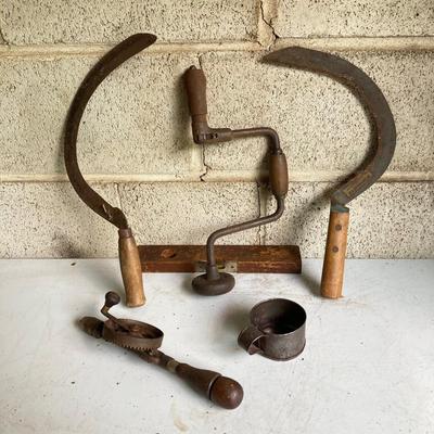 LOT 70: Collection of Vintage Tools and More