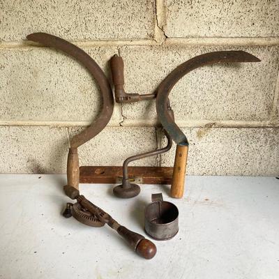 LOT 70: Collection of Vintage Tools and More