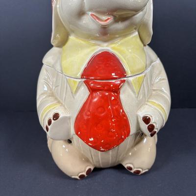 LOT 86: Vintage Empress by Haruta Ceramic Elephant Cookie Jar