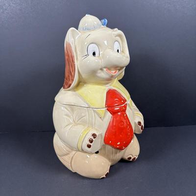 LOT 86: Vintage Empress by Haruta Ceramic Elephant Cookie Jar