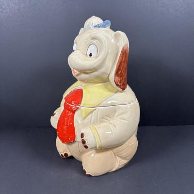 LOT 86: Vintage Empress by Haruta Ceramic Elephant Cookie Jar