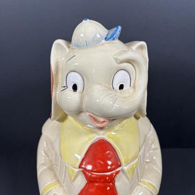 LOT 86: Vintage Empress by Haruta Ceramic Elephant Cookie Jar