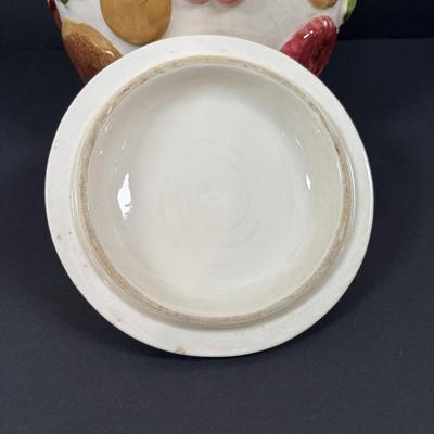 LOT 89: Vintage 1950s Cookies all Over Cookie Jar