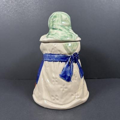 LOT 91: RJ Drinkwater Norwegian Kitchen Witch Cookie Jar