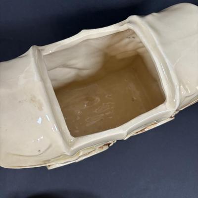 LOT 95: McCoy Covered Wagon Cookie Jar