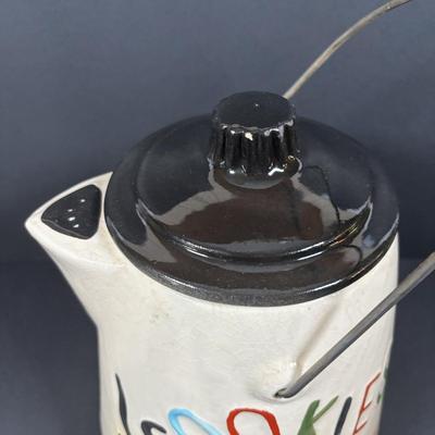 LOT 99: American Bisque Coffee Pot Cookie Jar