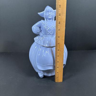LOT 101: Vintage Pottery Dutch Girl Cookie Jar