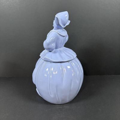 LOT 101: Vintage Pottery Dutch Girl Cookie Jar