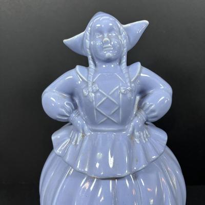 LOT 101: Vintage Pottery Dutch Girl Cookie Jar