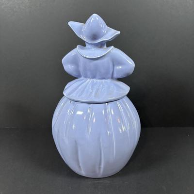 LOT 101: Vintage Pottery Dutch Girl Cookie Jar