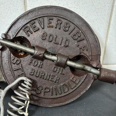 LOT 109: Vintage Stove Pipe Dampers & More