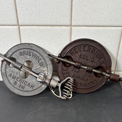 LOT 109: Vintage Stove Pipe Dampers & More