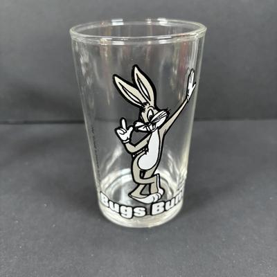 LOT 116: Vintage Welch's Jelly Jar Glasses: Bugs Bunny, Tom & Jerry, Sylvester & Tweety Bird, Speedy Gonzales & Yosemite...