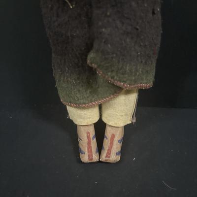 LOT 132: Vintage Native American Indian Skookum Dolls & More