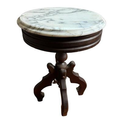 Italian Marble Side Table (See Details)