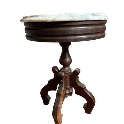 Italian Marble Side Table (See Details)