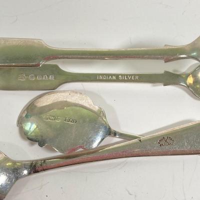LOT 171: Silver Plated Collection - James W Tufts Quadruple Plated 1946 Pitcher, Utensils (Indian Silver / Four Star England, R Walace...