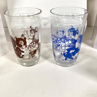 LOT 173: Collection of Children's Juice Glasses and Mugs - Welch's and Bunnykins Included
