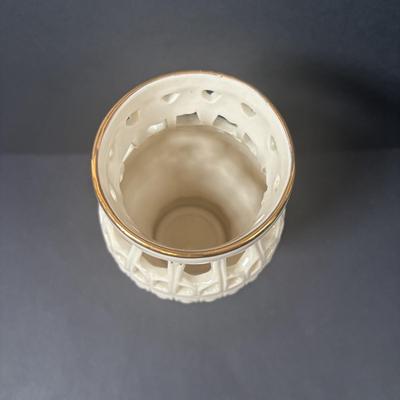 LOT 217: Lenox Collection: Fruit "Special" Salad/Dessert Plates, Illuminations Scroll Votive Candle Holder, Nature's...