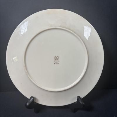 LOT 217: Lenox Collection: Fruit "Special" Salad/Dessert Plates, Illuminations Scroll Votive Candle Holder, Nature's...