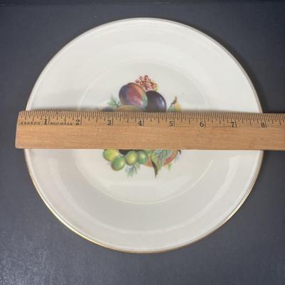 LOT 217: Lenox Collection: Fruit "Special" Salad/Dessert Plates, Illuminations Scroll Votive Candle Holder, Nature's...