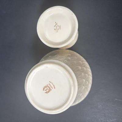 LOT 217: Lenox Collection: Fruit "Special" Salad/Dessert Plates, Illuminations Scroll Votive Candle Holder, Nature's...