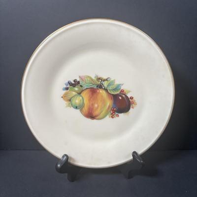 LOT 217: Lenox Collection: Fruit "Special" Salad/Dessert Plates, Illuminations Scroll Votive Candle Holder, Nature's...