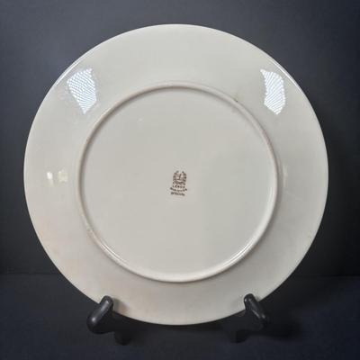 LOT 217: Lenox Collection: Fruit "Special" Salad/Dessert Plates, Illuminations Scroll Votive Candle Holder, Nature's...