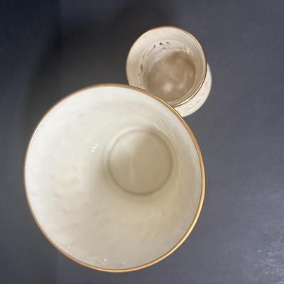 LOT 217: Lenox Collection: Fruit "Special" Salad/Dessert Plates, Illuminations Scroll Votive Candle Holder, Nature's...